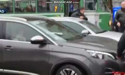 SNSovac udario studenta ETF-a tokom današnje blokade Bulevara