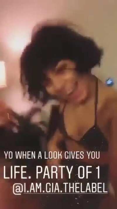 April 9, 2018- From her instagram story