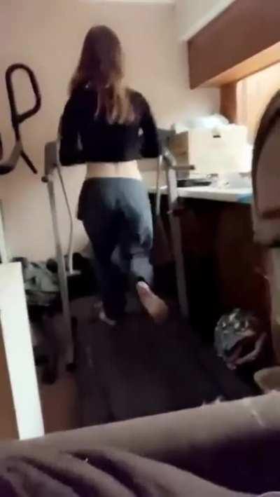 she just records it...