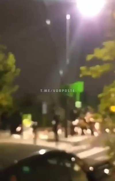 Cutting down a street light