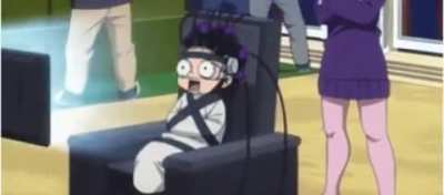 What’s he being forced to watch? Wrong answers only.