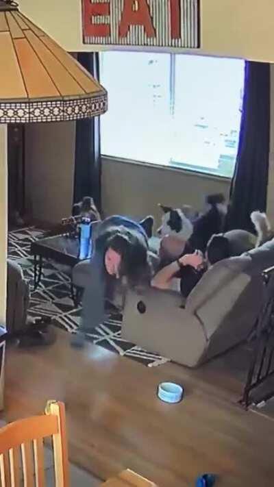 Just another day at home