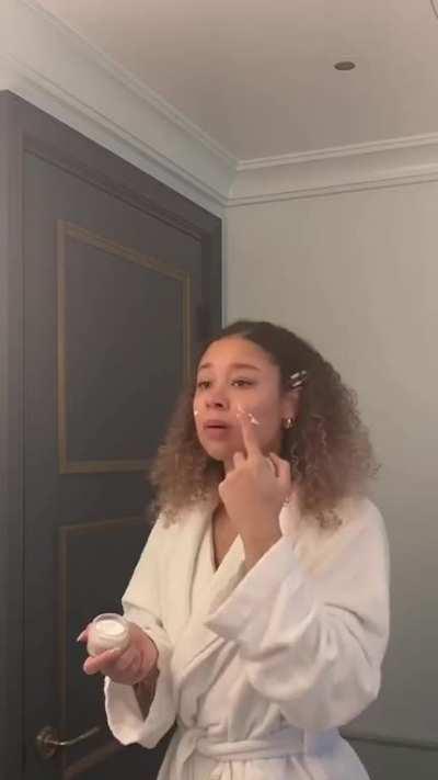 I could wake up next to all that