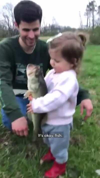 Literally killing it with kindness...