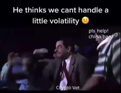 Handling volatility..🤪
