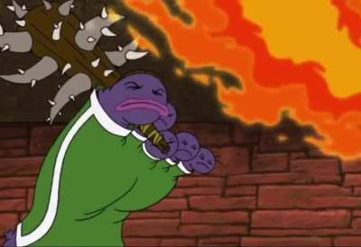 Stupid dog! You make me look bad!