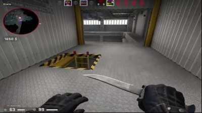 Me quedé sin balas y gané la ronda. (CS:GO)