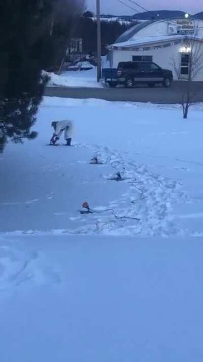 I hope his wife finds this as funny as they did