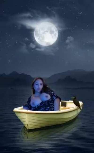 so I got on this boat and decided it'd be a good time to relax the best way I know how