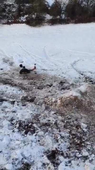 Hold my beer while I do a barrel role