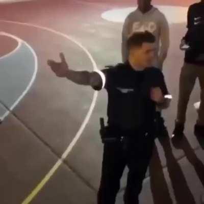 Throwback when they violated this short cop🤣