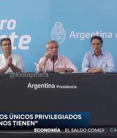 [Delirio] Alberto Fernandez: 