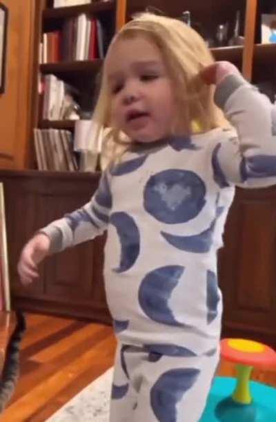 She’s definitely not happy