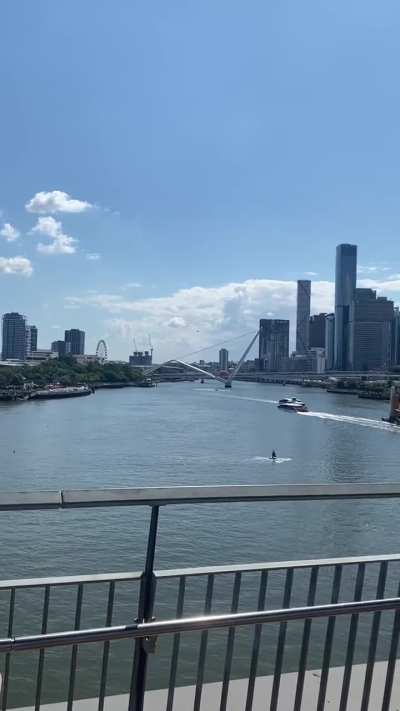EA-18 doing a practise run for the annual Riverfire festival in Brisbane
