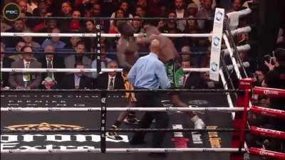 Ortiz vs Wilder 1 was a big drama show