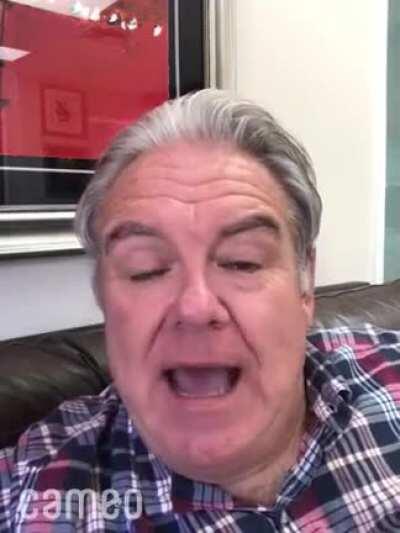 I got Jim O'Heir to send my mom a video on Mother's Day and he absolutely crushed it