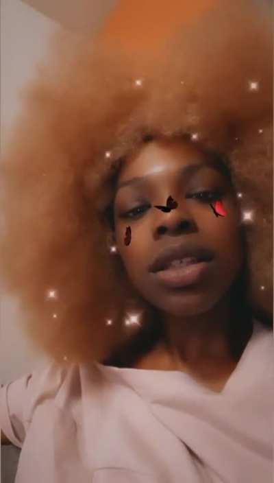 I quit the lace wigs & tried something new💛