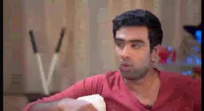ashwin on haddin and warner's sledging.