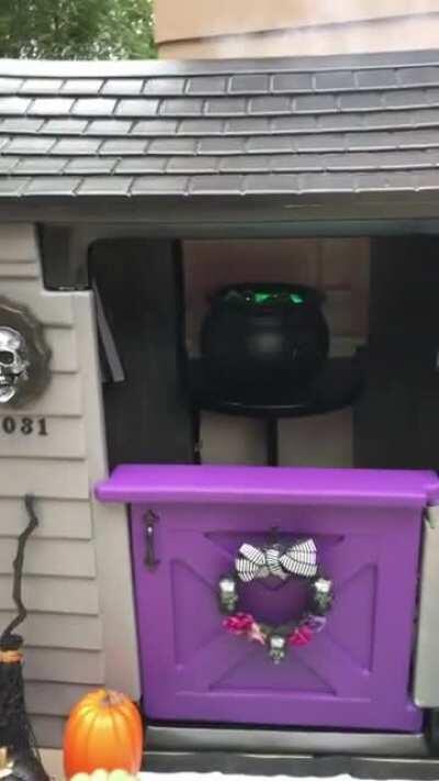 Extreme Playhouse Makeover: Spooky Edition