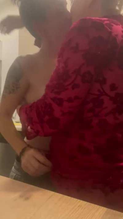 I might enjoy her more than her cooking!