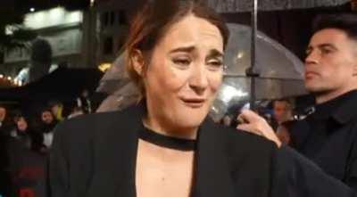 Freezing at the Ferrari London premiere