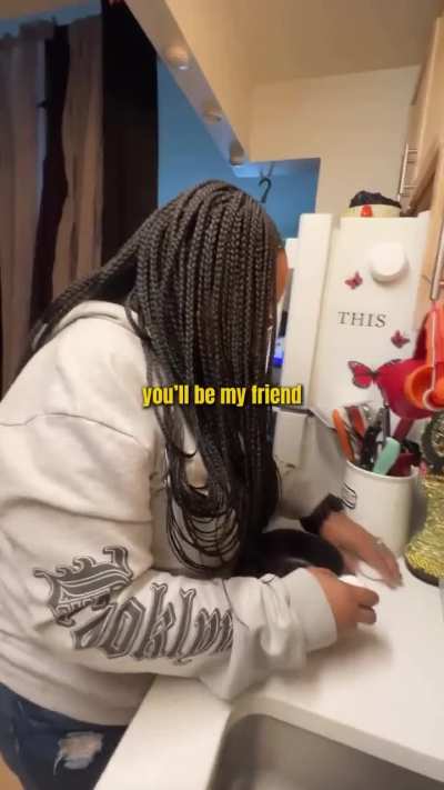 Asking someone to cook for them