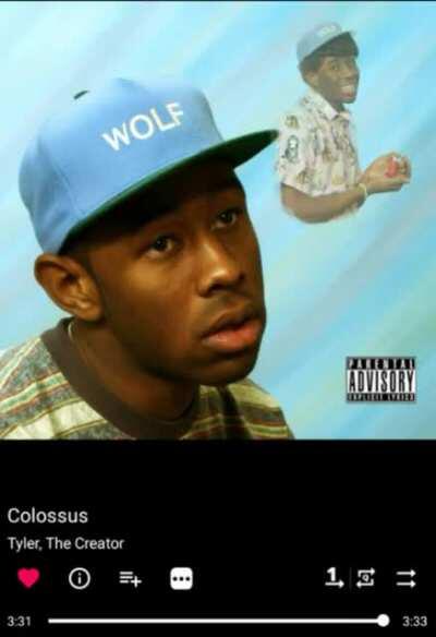 One of Tyler's best transitions...