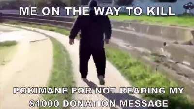 I didn't simp for nothing Pokimane 😡😡😡