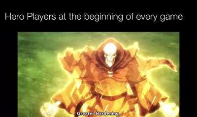 Hero Players at the beginning of every game