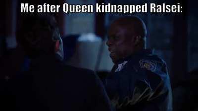 I'll do anything for my prince! (Clip is from Brooklyn Nine-Nine S07E13)