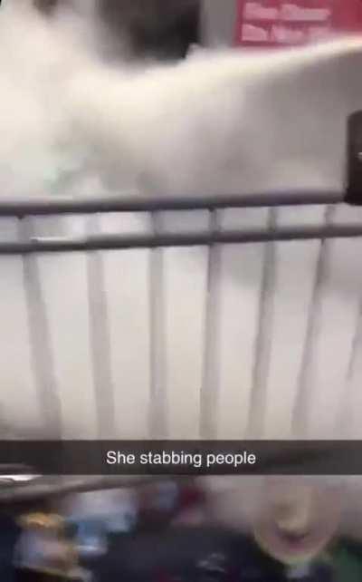 Elderly lady tries to stop and stab looters in Minneapolis Target but instead gets attacked