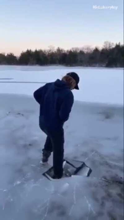 Walking on thin ice