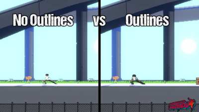 No Outlines vs Outlines - Help me decide