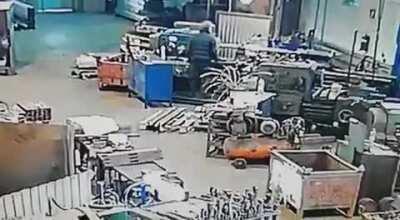 I Suppose this is a way to paint your wall, the qeustion dead or vegetable is about the coworker I guess