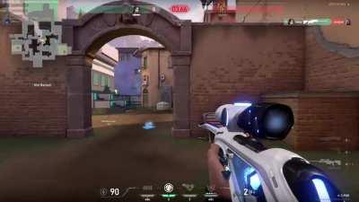 Just hit the best shot I'll ever hit