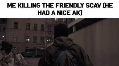 What you got there scav boi?