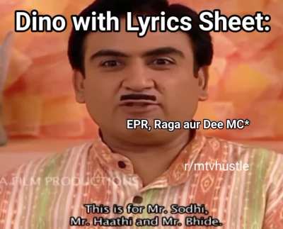 Never saw him reading it.