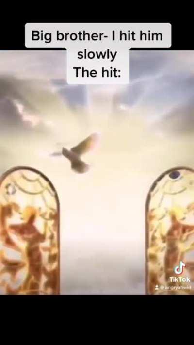 POV you and ur brother fight