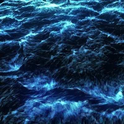 Calmly Tormented Ocean BLUE 🟦 | 27-11-18 | by Xponentialdesign