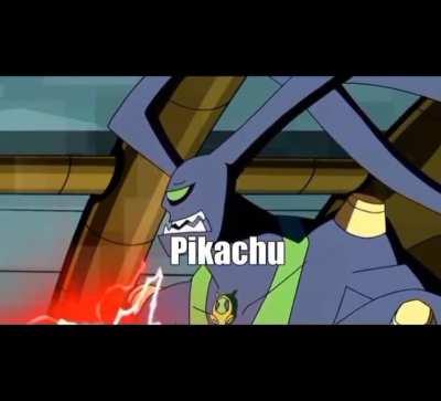 Leon's Charizard vs Ash's Pikachu be like