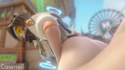 Tracer Using Your Cock (Cawneil)