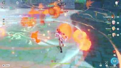 I'm sorry but what happened to my burst here?