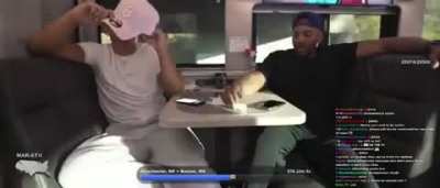 Driver/bodyguard talking about Jenna on Marlon stream