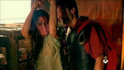 Ana de Armas getting it rough