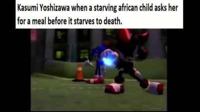 I am a shadow the hedgehog.