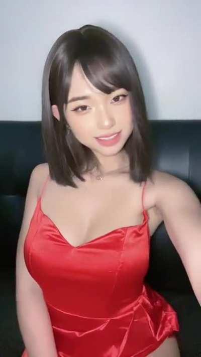 Red dress