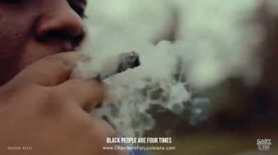 Louisiana senate candidate smokes blunt in campaign add. (Garry Chambers)