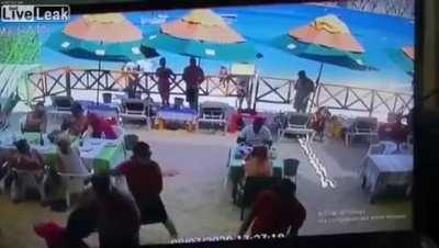 A Jet Ski is late for its dinner reservations