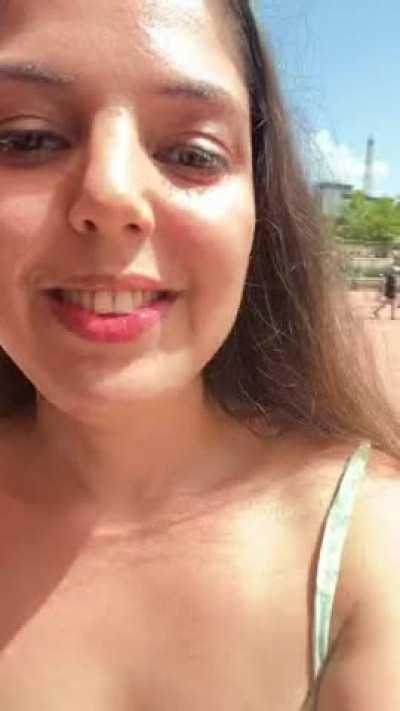 Just wanted to flash my pussy [GIF]