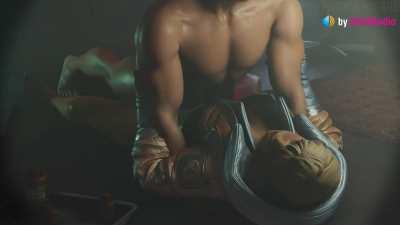 Wattson gets creampied and cummed on POV (Polished-Jade-Bell) [Apex Legends]